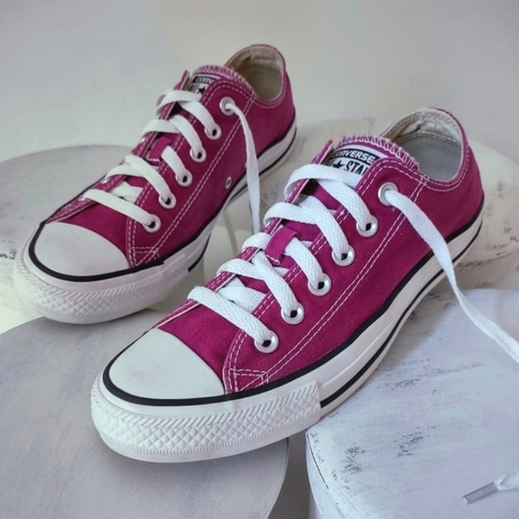 Converse Shoes - Converse All Star Low Top Women's 8 M6 Purple Shoes